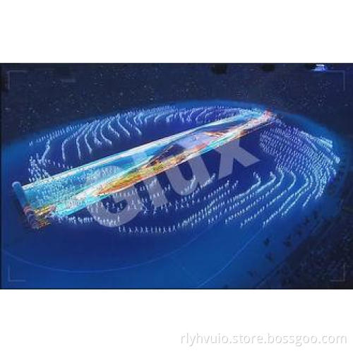 P10 SMD Carbon Fiber Indoor Full Color LED Display DVI / HD